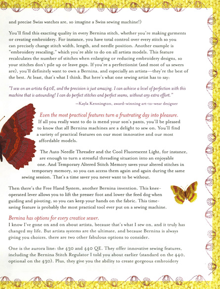 Bernina Direct Response Letter