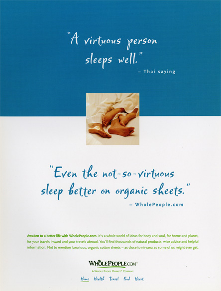Wholepeople.com Print Ads